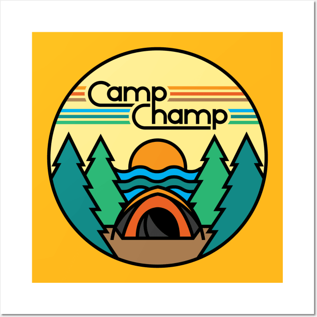 Camp Champ Wall Art by Joe Gottli